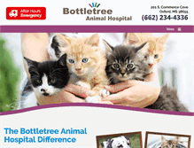 Tablet Screenshot of bottletreeanimalhospital.com